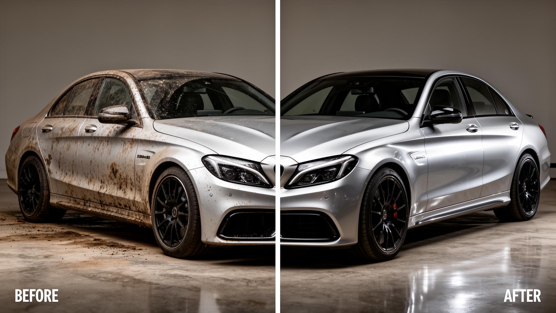 Mercedes-AMG — Before & After