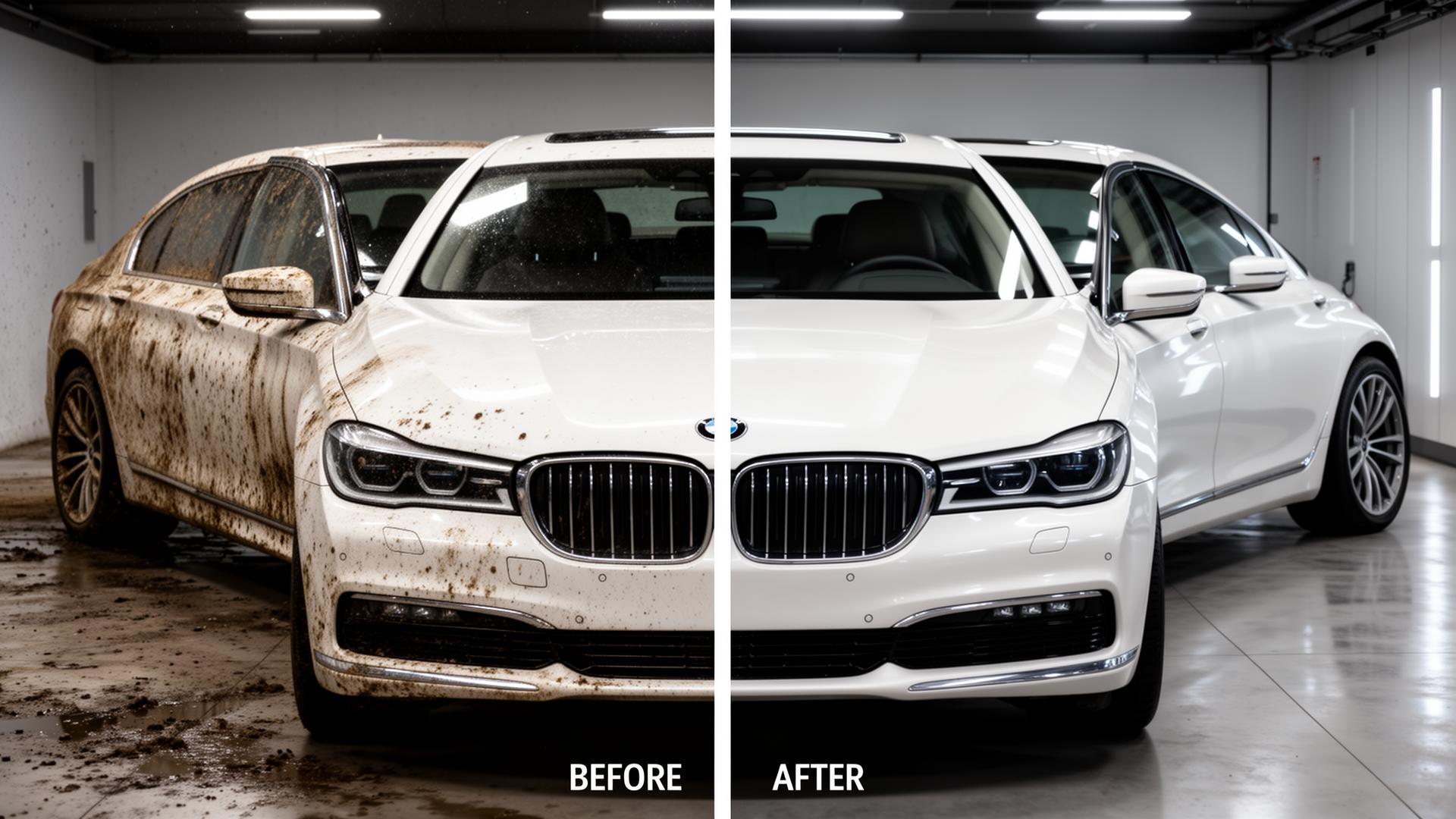 BMW 760i — Before & After