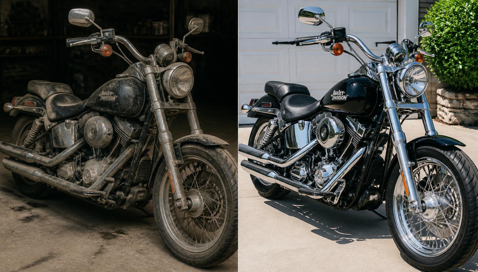 Harley-Davidson - Before & After
